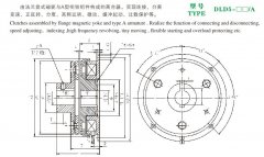 DLD5/A 单片电磁离合器